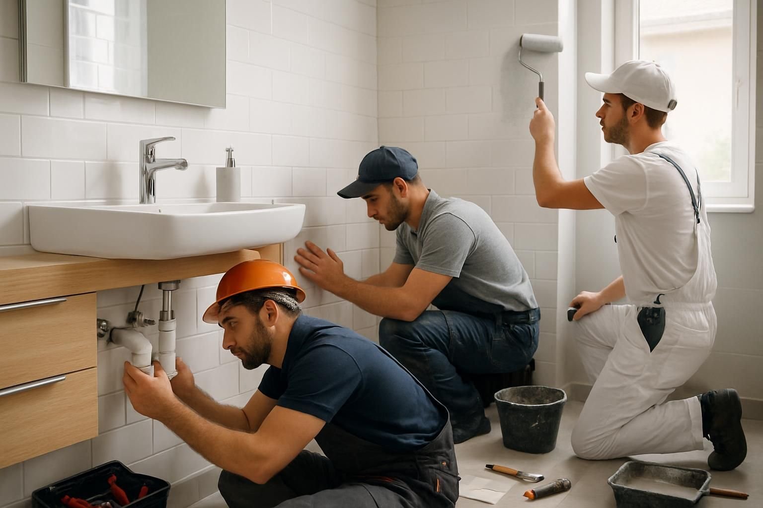 Confiez la rénovation de votre salle de bain à nos artisans qualifiés. Obtenez un devis gratuit rapidement pour un projet sur mesure et de qualité.