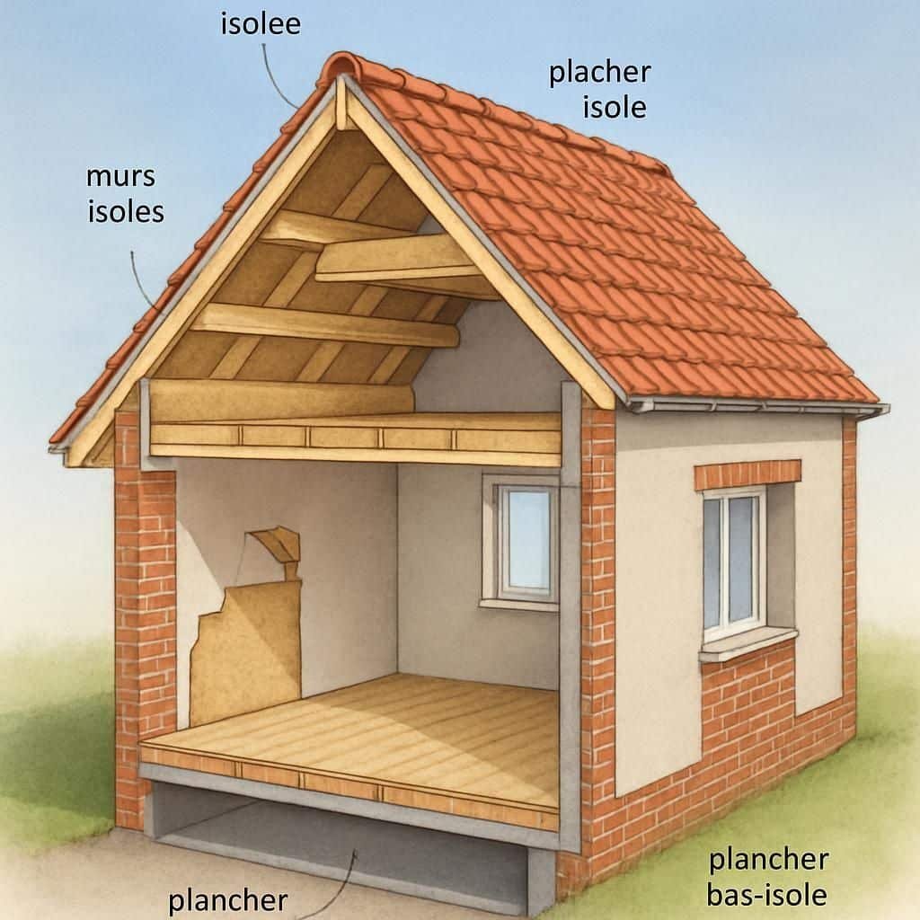Découvrez notre comparatif complet des matériaux d'isolation : laine de verre, laine de roche et ouate. Guide pratique pour choisir l'isolant adapté à vos besoins et optimiser votre confort thermique.